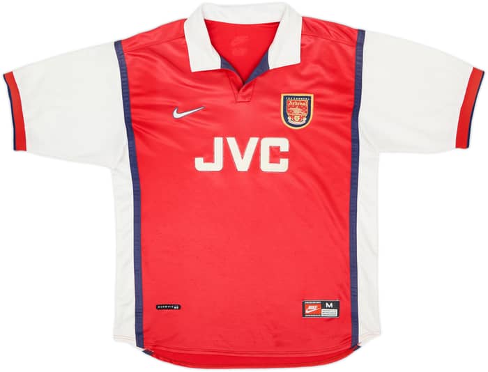 1998-99 Arsenal Home Shirt Bergkamp #10 - 7/10 - (M)
