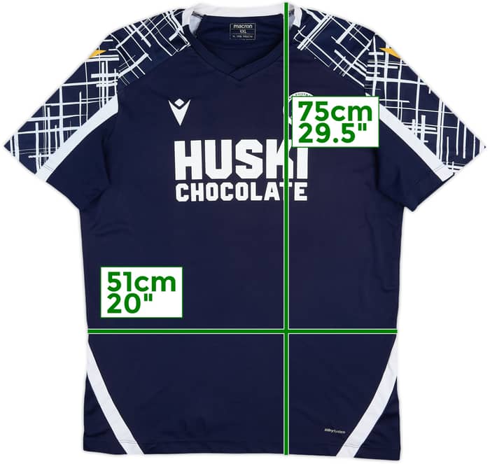 2020-21 Millwall Macron Training Shirt - 9/10 - (XXL)