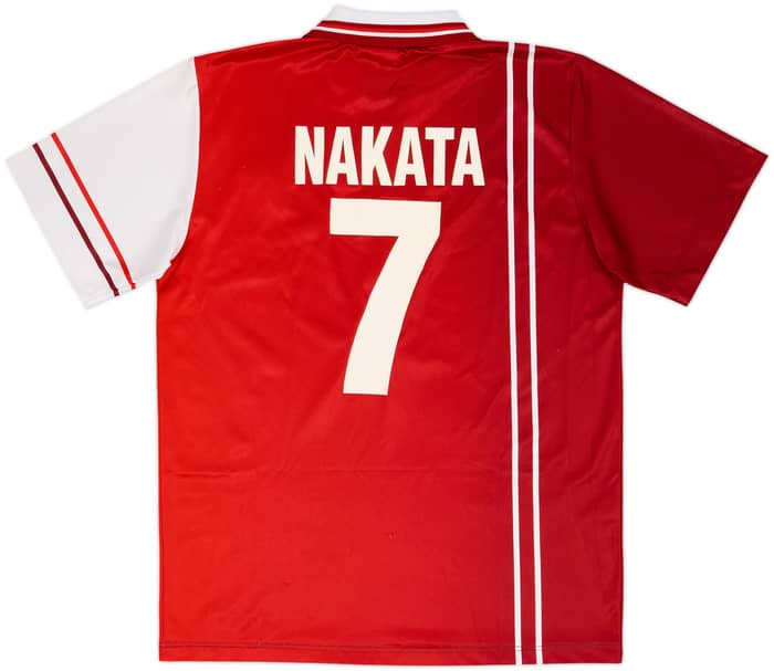 1998-99 Perugia Home Shirt Nakata #7 - 8/10 - (XL)