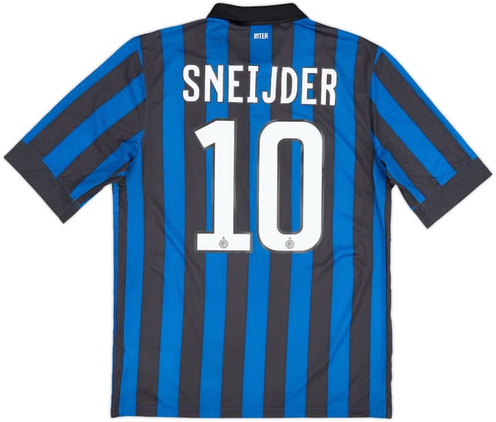 2011-12 Inter Milan Camiseta local Sneijder #10 - 6/10 - (M)