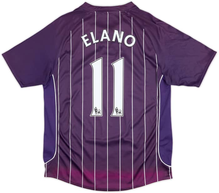 2007-08 Manchester City Away Shirt Elano #11 - 4/10 - (M)