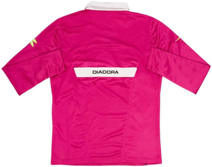 2012-13 Italy Diadora Referee L/S Shirt - 8/10 - (M)