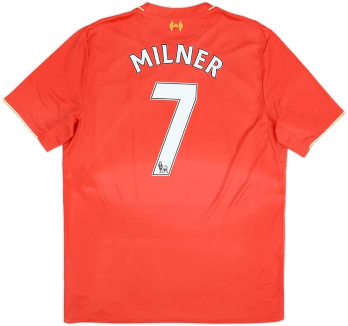 2015-16 Liverpool Home Shirt Milner #7 - 5/10 - (L)