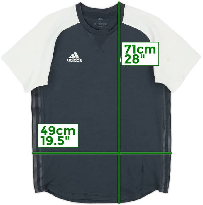 2021-22 Real Madrid adidas Cotton Tee - 5/10 - (S)