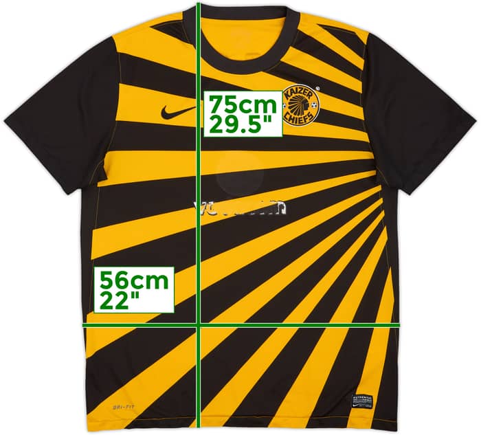 2011-12 Kaizer Chiefs Home Shirt - 4/10 - (L)