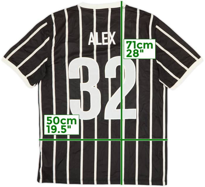 Camiseta de visitante del Corinthians 2013 Alex #32 - 7/10 - (M)