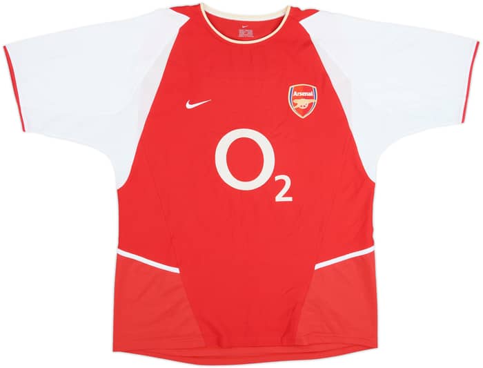 2002-04 Arsenal Home Shirt Henry #14 - 8/10 - (L)