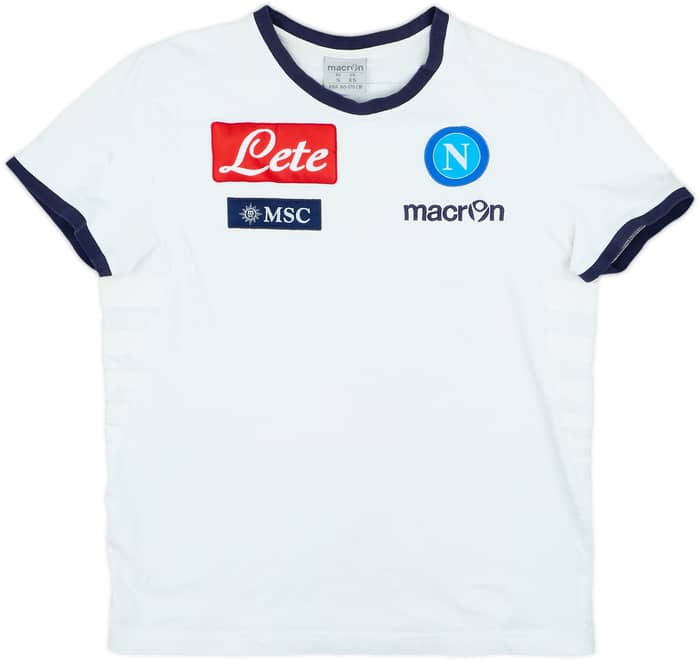 2011-12 Napoli Macron Cotton Tee - 6/10 - (S)