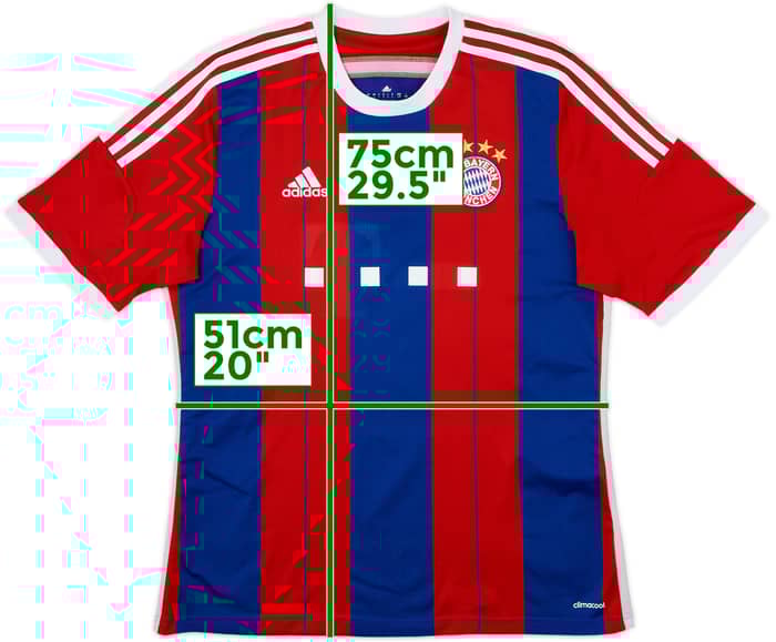 2014-15 Bayern Munich Home Shirt - 4/10 - (L)