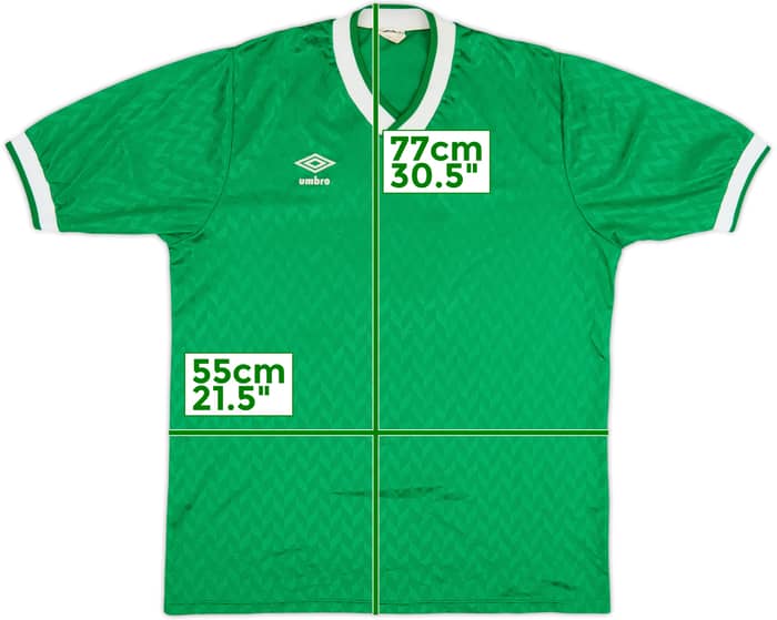 1990s Umbro Template Shirt #8 - 9/10 - (XL)