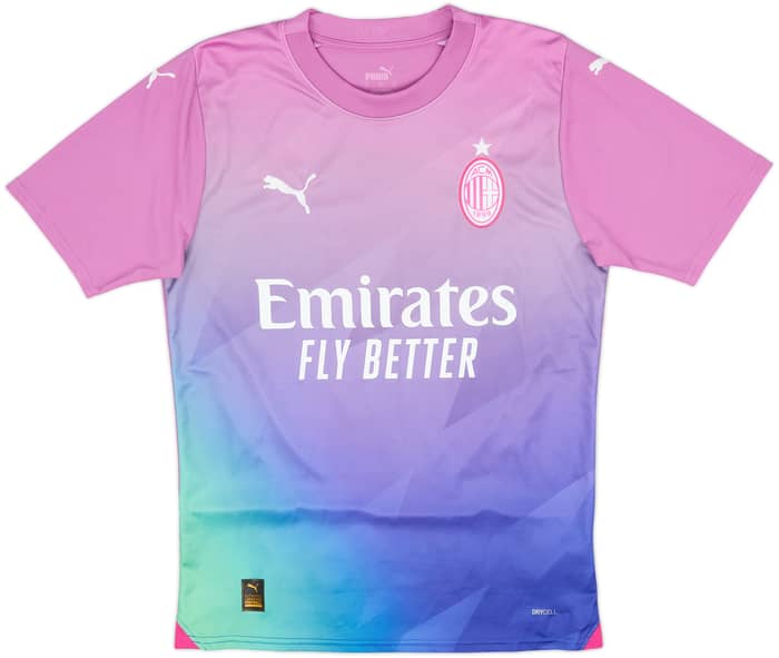 Camiseta de la tercera equipación del AC Milan 2023-24 Rafa Leao #10 - 9/10 - (S)