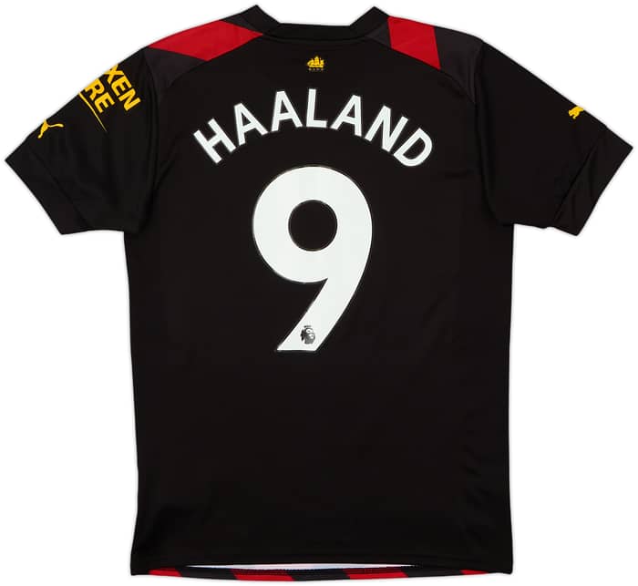 2022-23 Manchester City Visitante Camiseta Haaland #9 - 8/10 - (S)