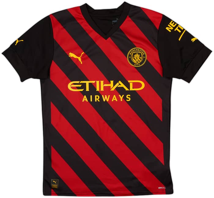 2022-23 Manchester City Visitante Camiseta Haaland #9 - 8/10 - (S)