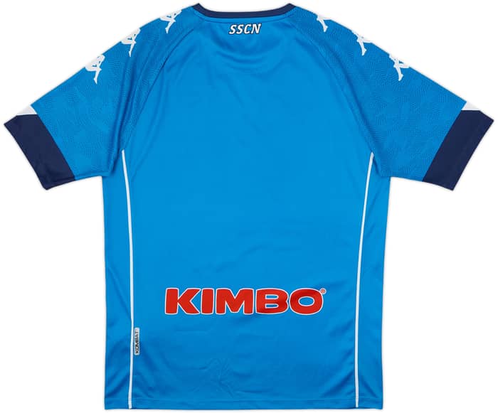 2020-21 Napoli Basic Home Shirt - 6/10 - (S)