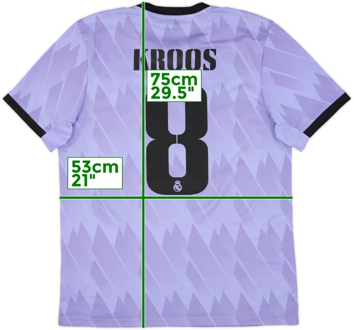 2022-23 Real Madrid Away Shirt Kroos #8 - 10/10 - (L)