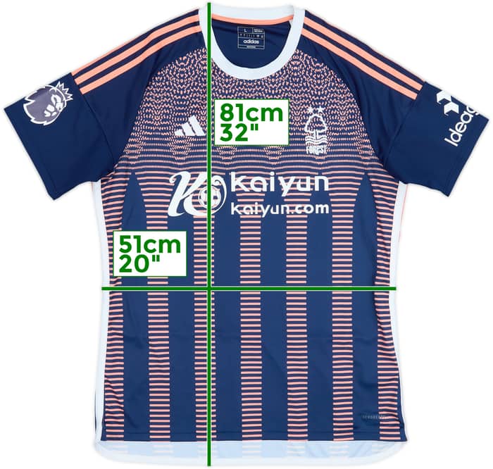 2023-24 Nottingham Forest Third Shirt - 10/10 - (L)