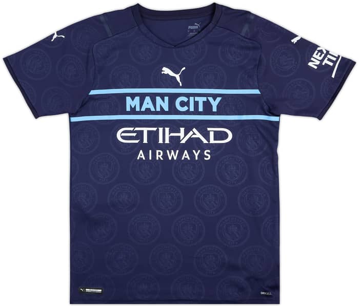 2021-22 Manchester City Tercera Camiseta De Bruyne #17 - 10/10 - (M)