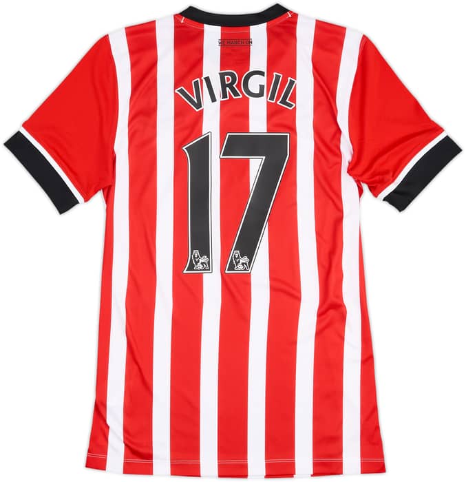 2016-17 Southampton Camiseta Local Virgil #17 - 10/10 - (S)