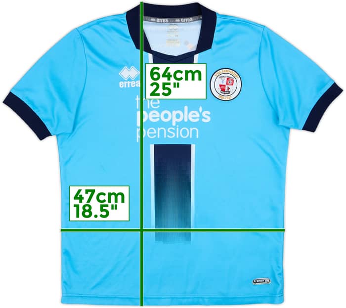 2021-22 Crawley Town '125th Anniversary' Away Shirt - 6/10 - (XS)