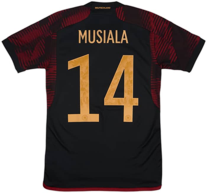 2022-23 Germany Away Shirt Musiala #14 - 10/10 - (XS)