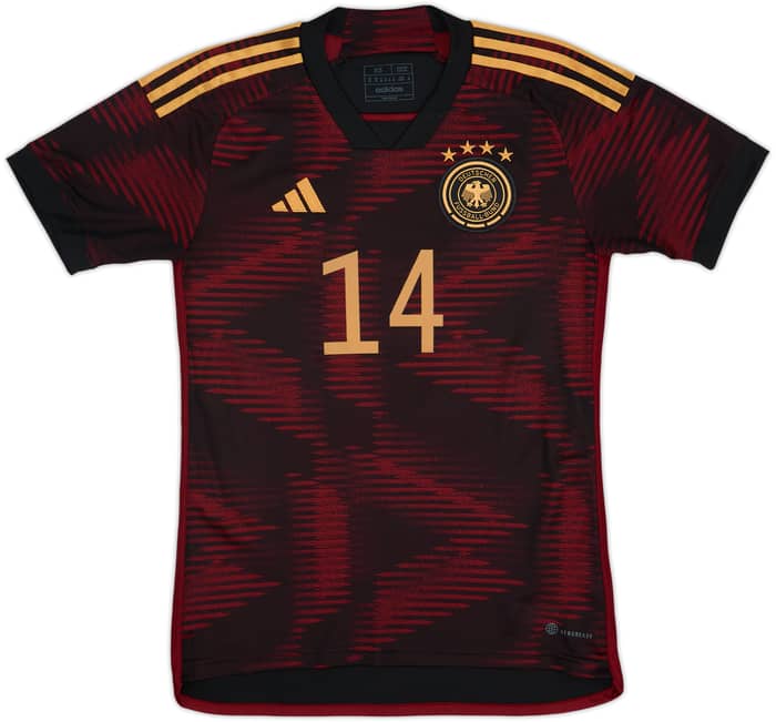 2022-23 Germany Away Shirt Musiala #14 - 10/10 - (XS)