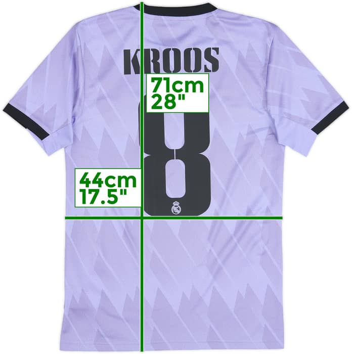 2022-23 Real Madrid Away Shirt Kroos #8 - 10/10 - (XS)