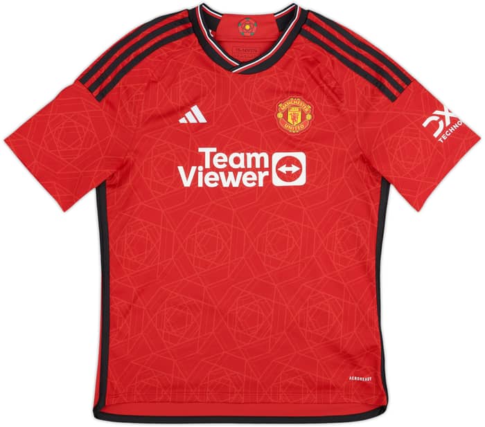 Camiseta de local del Manchester United 2023-24 B.Fernandes #8 - 9/10 - (XL.Niños)