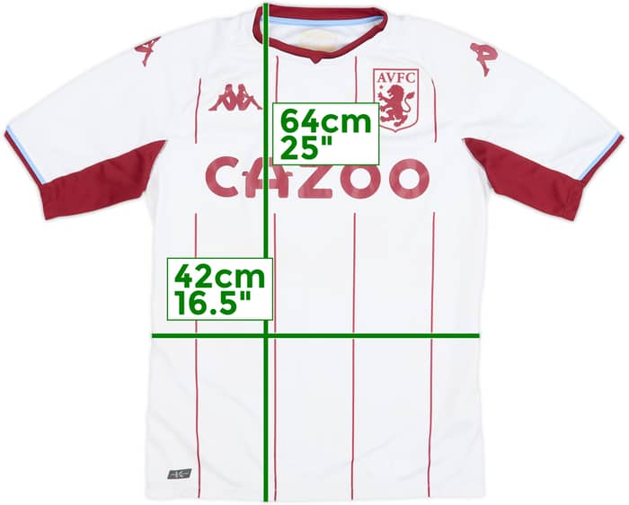 Camiseta de visitante de Aston Villa 2021-22 - 6/10 - (S)