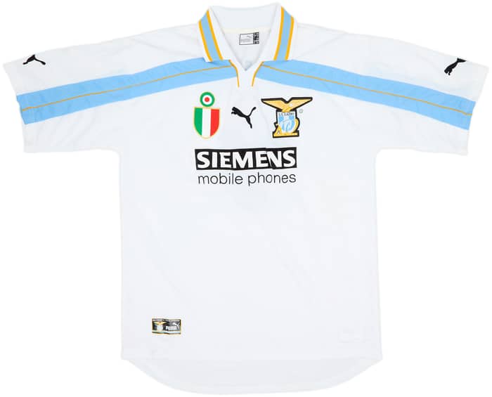 2000-01 Lazio Home Shirt Salas #9 - 6/10 - (XXL)