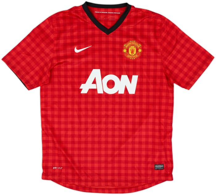 2012-13 Manchester United Home Shirt Chicharito #14 - 6/10 - (L)
