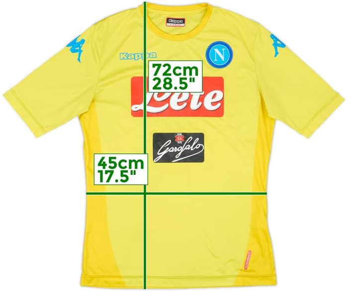 Camiseta de visitante del Napoli 2017-18 - 6/10 - (L)