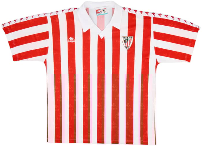 1991-93 Athletic Bilbao Home Shirt - 9/10 - (L)
