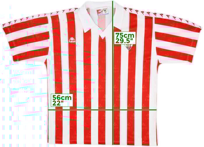 1991-93 Athletic Bilbao Home Shirt - 9/10 - (L)