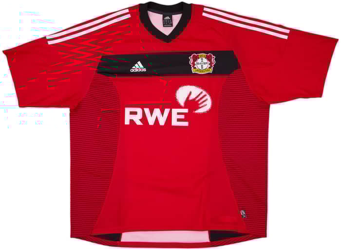 2002-04 Bayer Leverkusen Home Shirt Berbatov #9 - 8/10 - (XXL)
