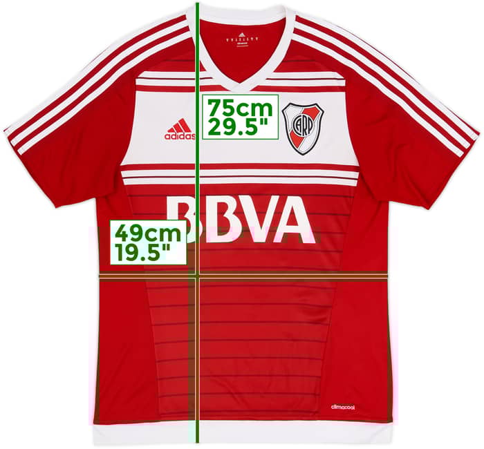 2016-17 River Plate Camiseta Visitante - 8/10 - (M)