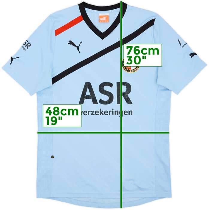 2011-12 Feyenoord Camiseta Visitante - 7/10 - (M)