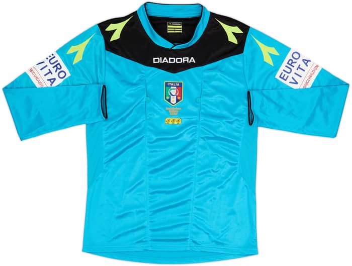 2015-17 Italy Diadora Referee L/S Shirt - 10/10 - (S)
