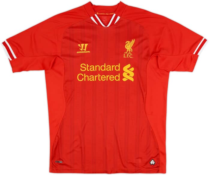 2013-14 Liverpool Home Shirt Gerrard #8 - 6/10 - (L)