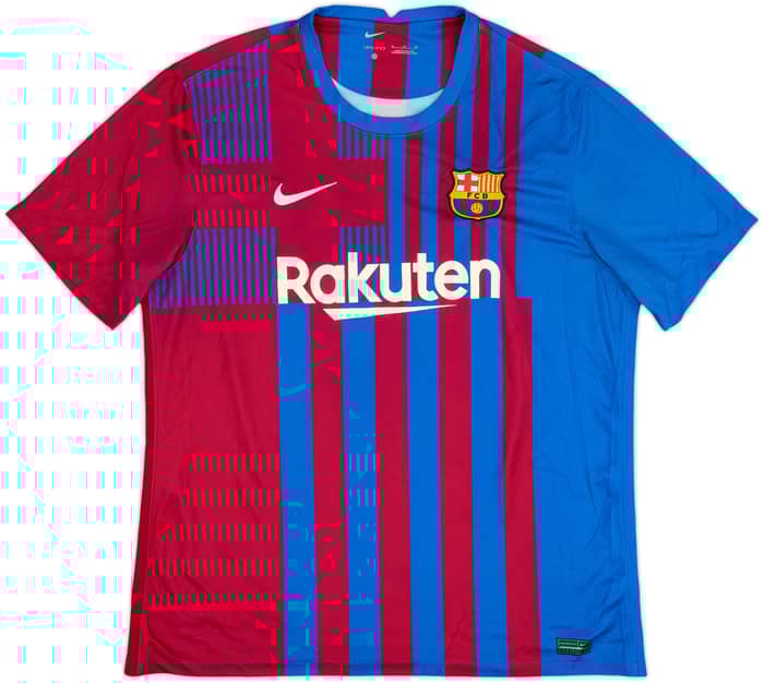 2021-22 Barcelona Home Shirt Gavi #30 - 7/10 - (XL)