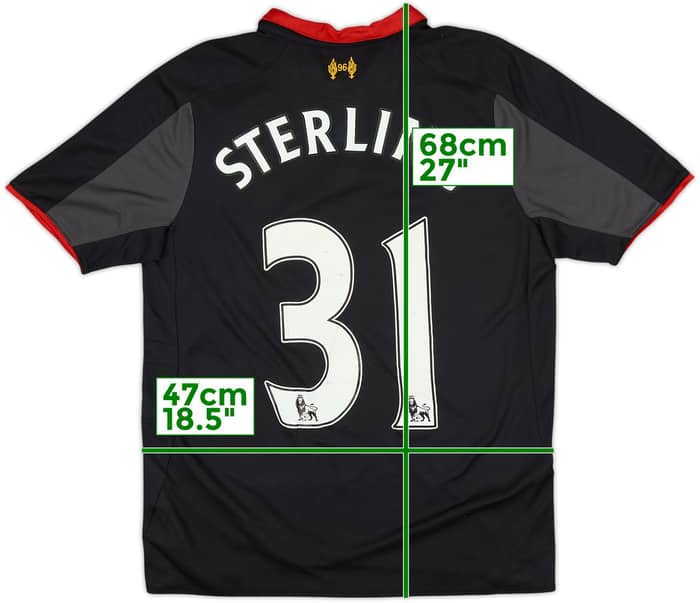2014-15 Liverpool Third Shirt Sterling #31 - 4/10 - (S)