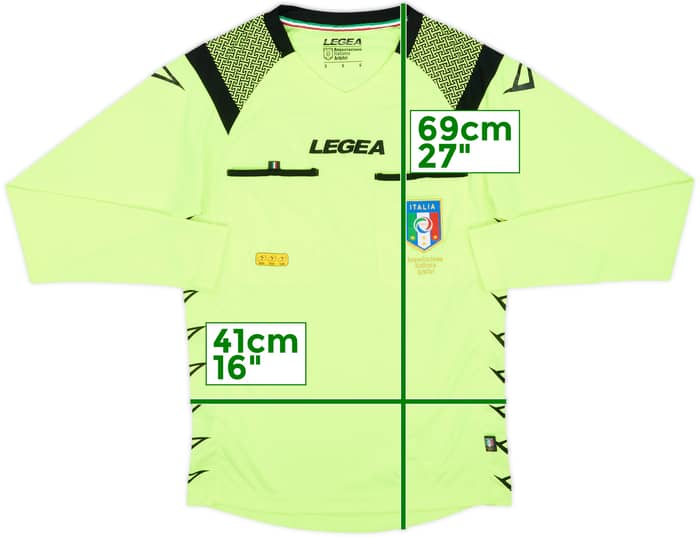 Camiseta de árbitro Legea L/S de Italia 2019-20 - 10/10 - (S)