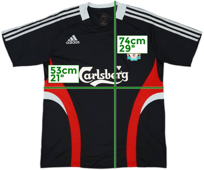 2008-09 Liverpool adidas Training Shirt - 4/10 - (XL)