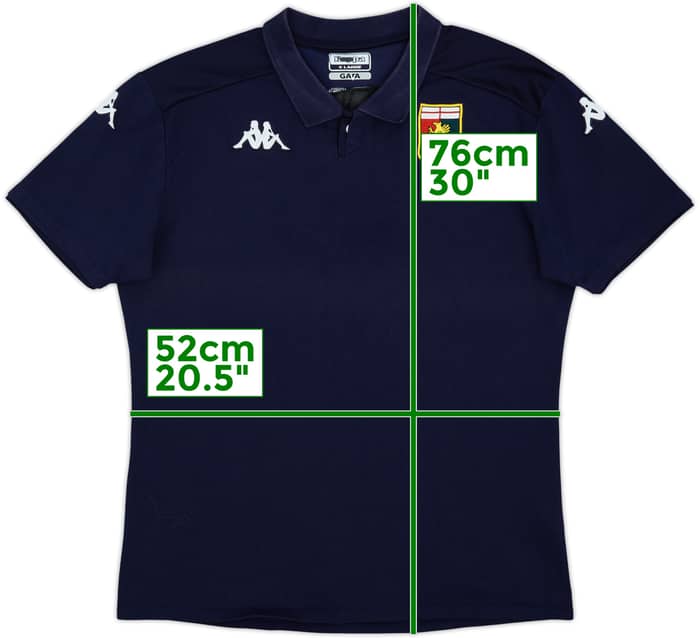 2020-21 Genoa Kappa Polo Shirt - 8/10 - (XL)