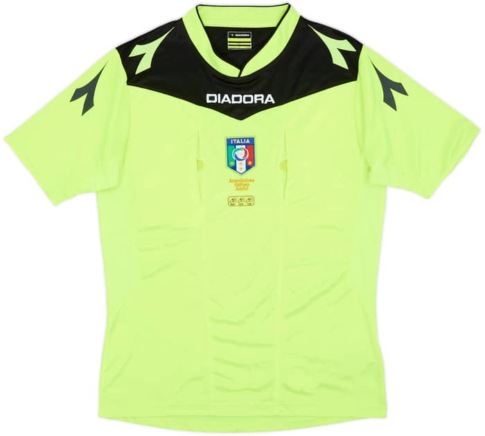 2014-15 Italy Diadora Referee Shirt - 9/10 - (S)