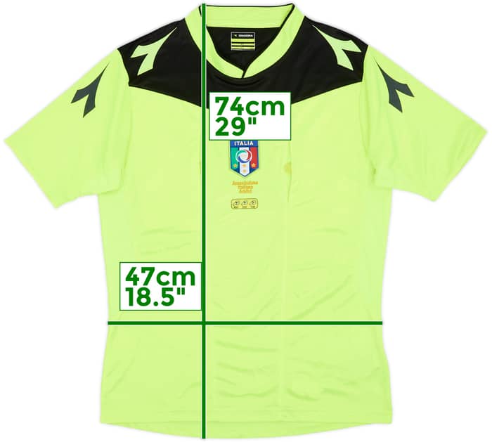 2014-15 Italy Diadora Referee Shirt - 9/10 - (S)