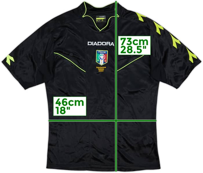 2013-14 Italy Diadora Referee Shirt - 6/10 - (M)