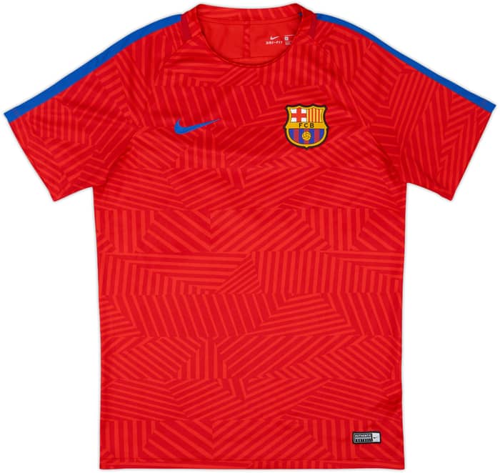 2016-17 Barcelona Nike Training Shirt - 10/10 - (M)