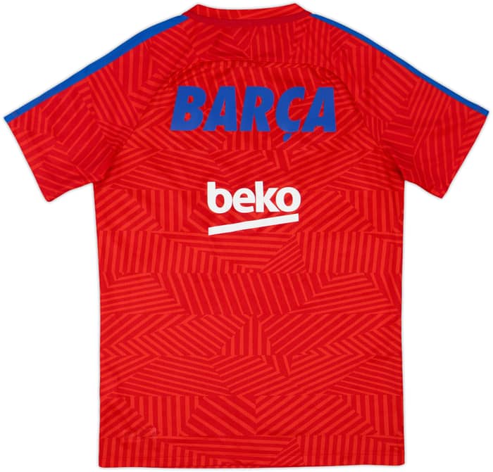 2016-17 Barcelona Nike Training Shirt - 10/10 - (M)