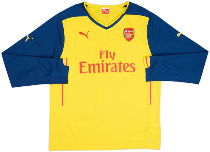 2014-15 Arsenal Away L/S Shirt Wilshere #10 - 4/10 - (XL)