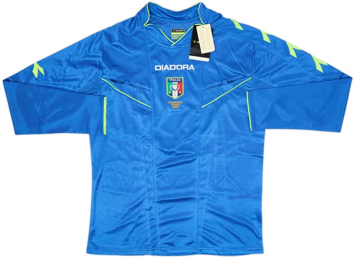 2013-14 Italy Diadora Referee L/S Shirt (M)